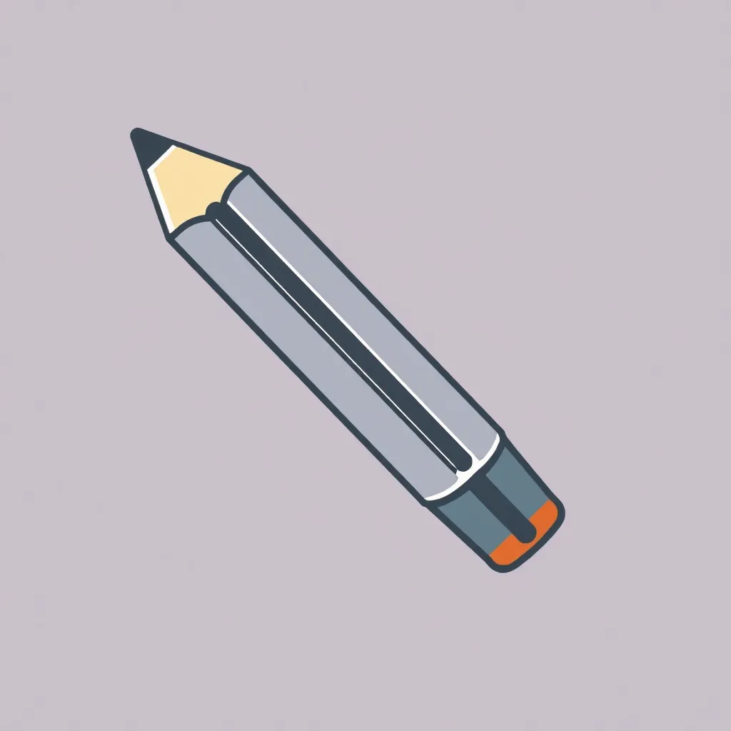 Pencil icon representing design